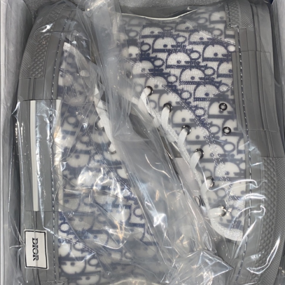DIOR CONVERSE GREY SIZE 11